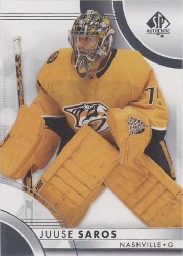 2023-24 Sp Authentic - Juuse Saros #70