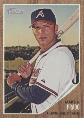 2011 Topps Heritage - Martin Prado #486