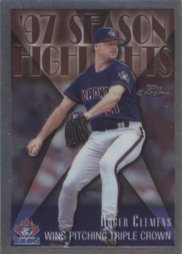 1998 Topps Chrome - Roger Clemens #475