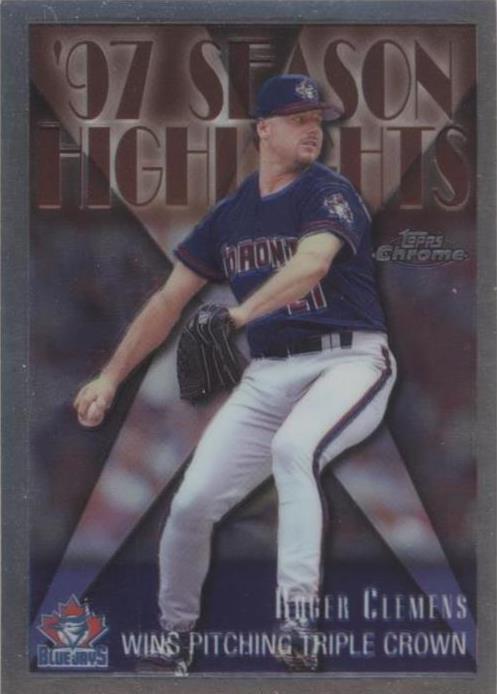 Topps Chrome 1998 - Roger Clemens #475