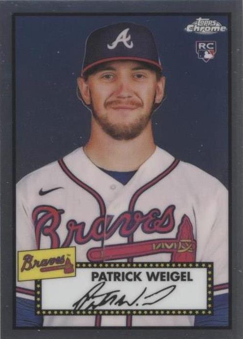 2021 Topps Chrome Platinum Anniversary - Patrick Weigel #105