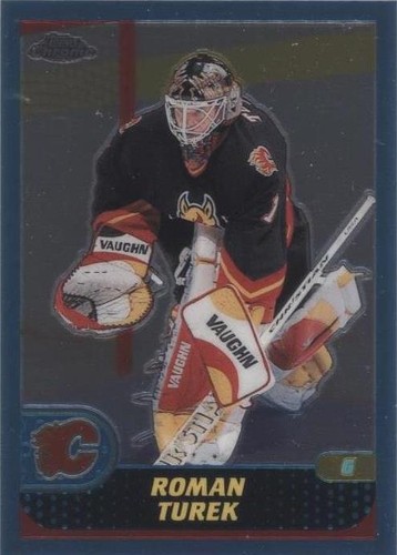 2001-02 Topps Chrome - Roman Turek #105
