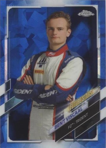 2021 Topps Chrome Sapphire Edition Formula 1 - Bent Viscaal #76