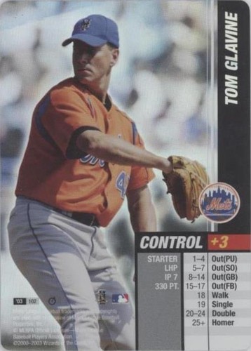 2003 MLB Showdown Trading Deadline - Tom Glavine #102