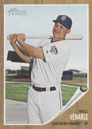 2011 Topps Heritage - Will Venable #274