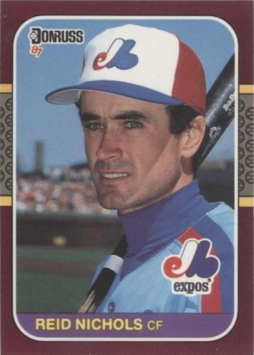 1987 Donruss Opening Day - Reid Nichols #87