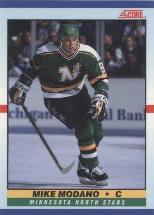 1990 - 91 分数年轻超级明星 - Mike Modano #20