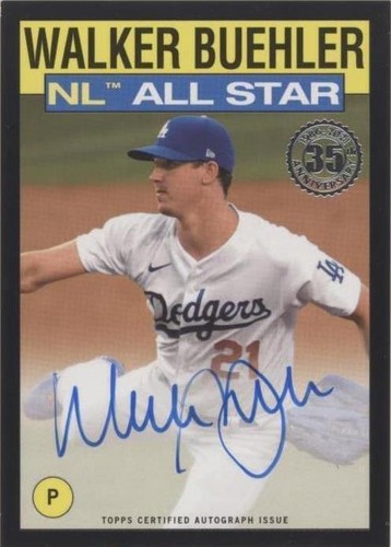 2021 Topps - Walker Buehler #86AS-WBU