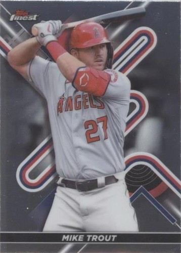 2022 Topps Finest - Mike Trout #27