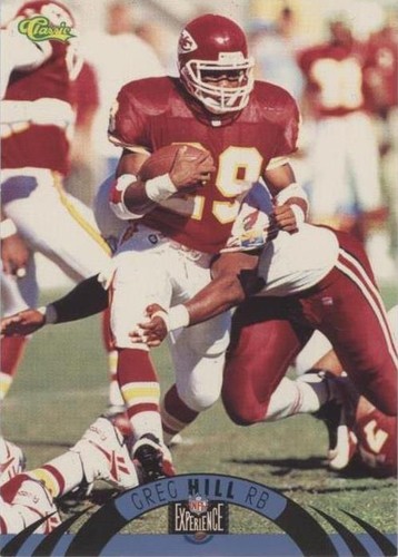 1996 Classic NFL Experience Greg Hill #89