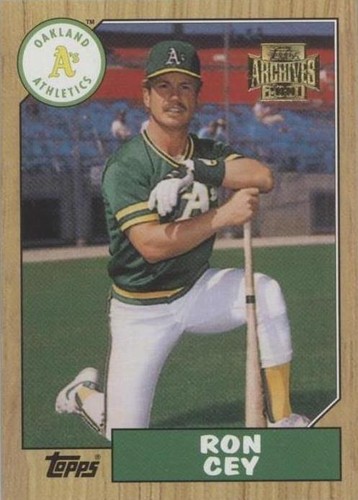 2001 Topps Archives - Ron Cey #177