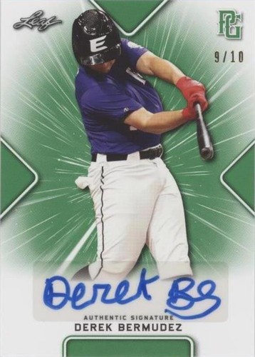 2021 Leaf Perfect Game National Showcase - Derek Bermudez #BA-DB2