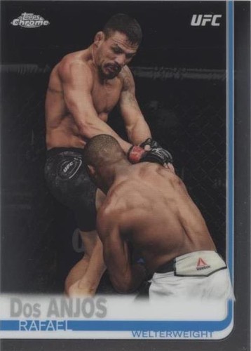 2019 Topps Chrome UFC - Rafael dos Anjos #74