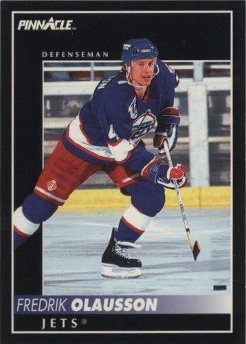 1992-93 Pinnacle - Fredrik Olausson #202