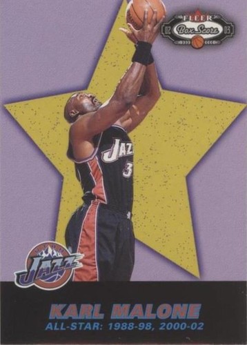 2002-03 Fleer Box Score - Karl Malone #181