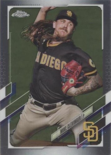 2021 Topps Chrome - Mike Clevinger #130