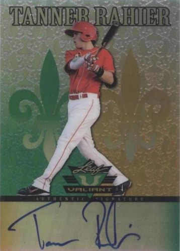 2012 Leaf Valiant - Tanner Rahier #VA-TR1