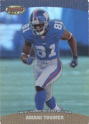 2004 Bowman's Best Amani Toomer #43