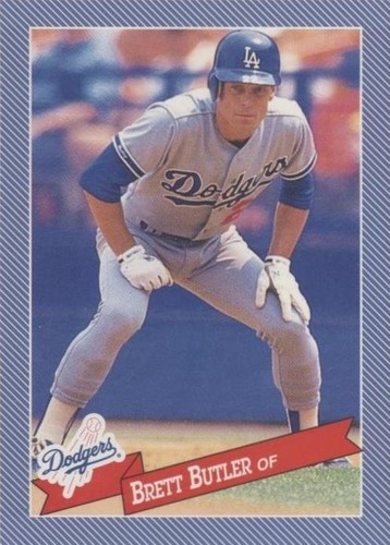 1993 Continental Baking Hostess Baseballs - Brett Butler #20