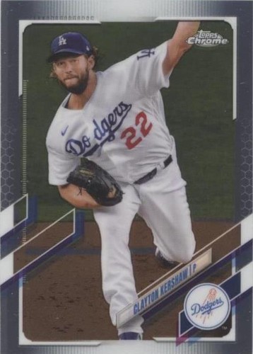 2021 Topps Chrome - Clayton Kershaw #147