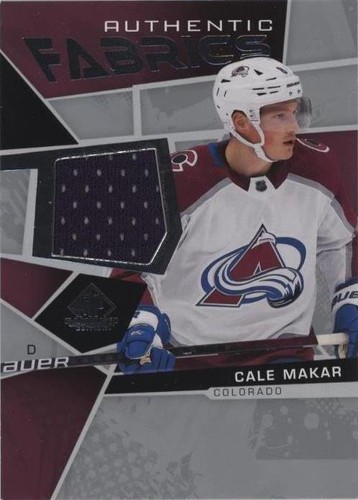 2021-22 Upper Deck SP Game Used - Cale Makar #AF-MA