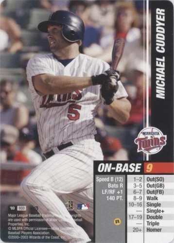 2003 MLB Showdown Trading Deadline - Michael Cuddyer #033