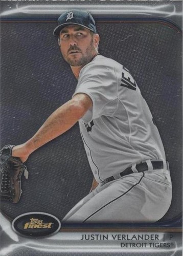 2012 Topps Finest - Justin Verlander #10