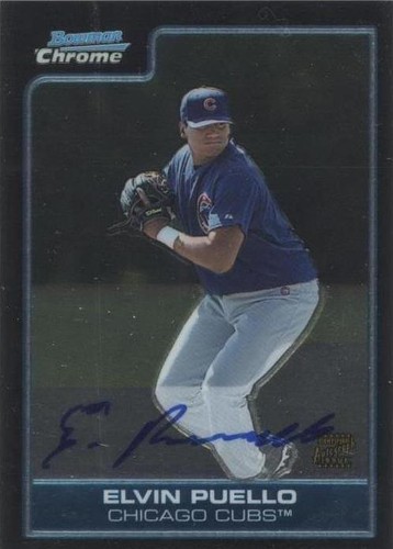 2006 Bowman Chrome - Elvin Puello #BC245
