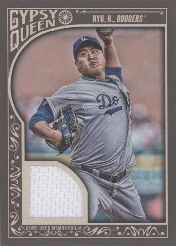 2015 Topps Gypsy Queen - Hyun-jin Ryu #GQR-HR