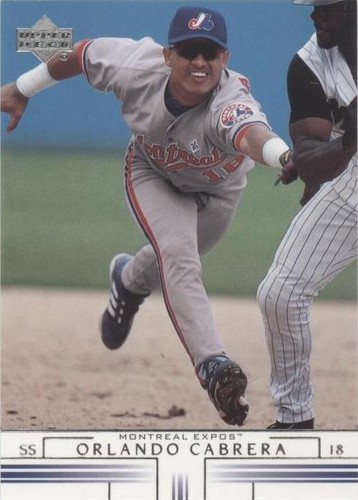 2002 Upper Deck - Orlando Cabrera #344