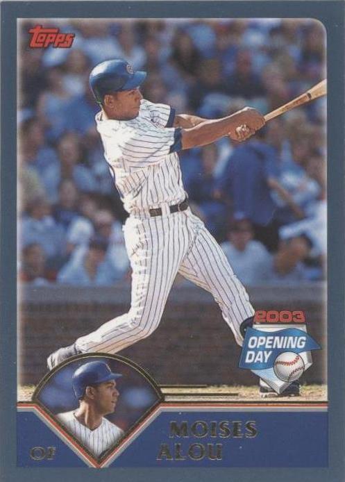2003 Topps Opening Day - Moises Alou #7