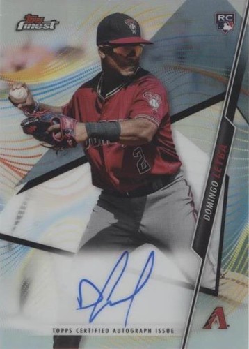 2020 Topps Finest - Domingo Leyba #FA-DL