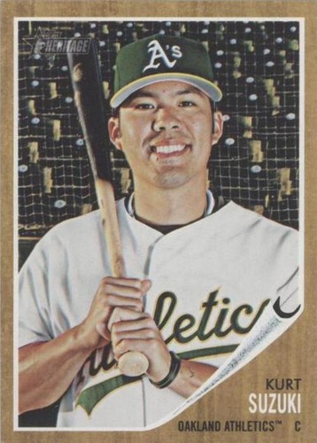 2011 Topps Heritage - Kurt Suzuki #184