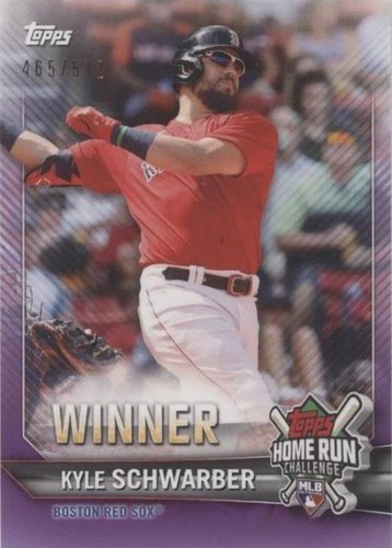 2021 Topps - Kyle Schwarber #HRW-34