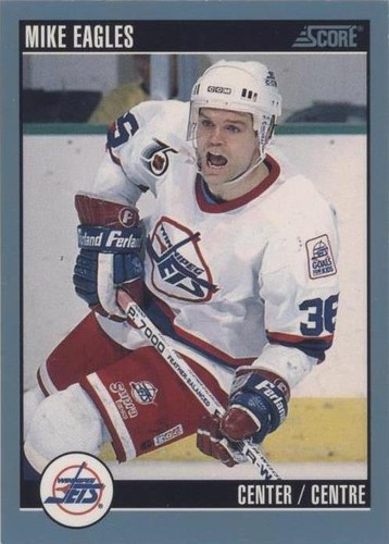 1992-93 Score Canadian - Mike Eagles #345