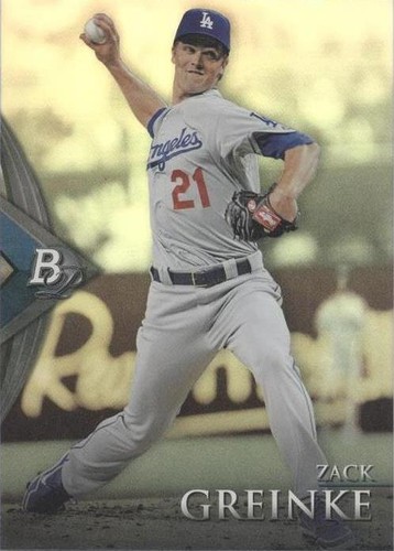 2014 Bowman Platinum - Zack Greinke #57