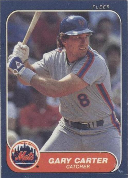 1986 Fleer - Gary Carter #C-7