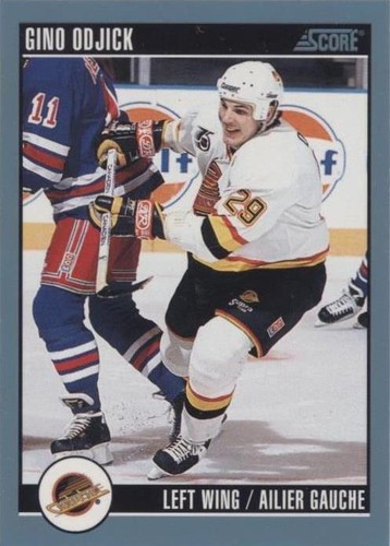 1992-93 Score Canadian - Gino Odjick #540