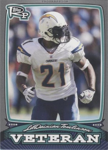2008 Topps Rookie Progression LaDainian Tomlinson #PV-LT