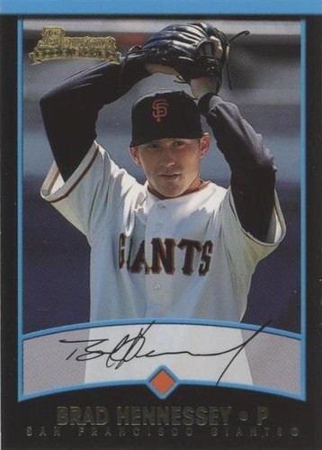 2001 Bowman Draft Picks & Prospects - Brad Hennessey #BDP106