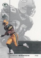 2001 SP Game Used Edition Ahman Green #37