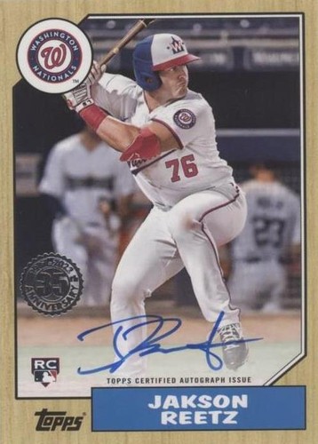 2022 Topps Series 1 - Jakson Reetz #87BA-JRE