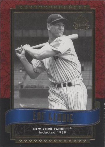 2003 SP Legendary Cuts - Lou Gehrig #85