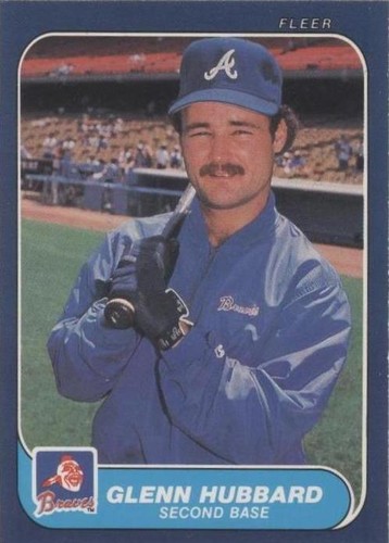 1986 Fleer - Glenn Hubbard #518
