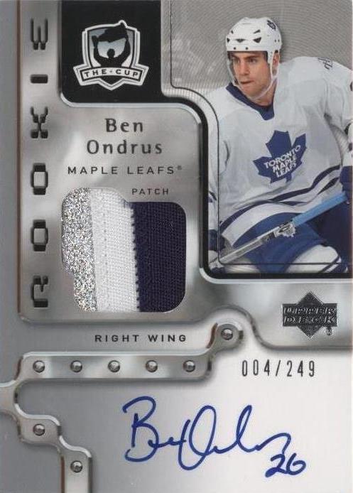 2006-07 Upper Deck The Cup - Ben Ondrus #162