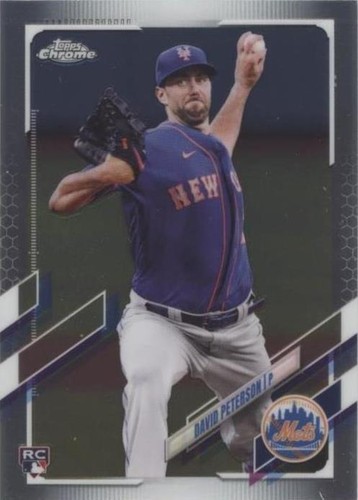 2021 Topps Chrome - David Peterson #133