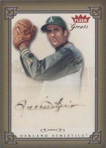 2004 Fleer Greats of the Game - Rollie Fingers #GBA-RF