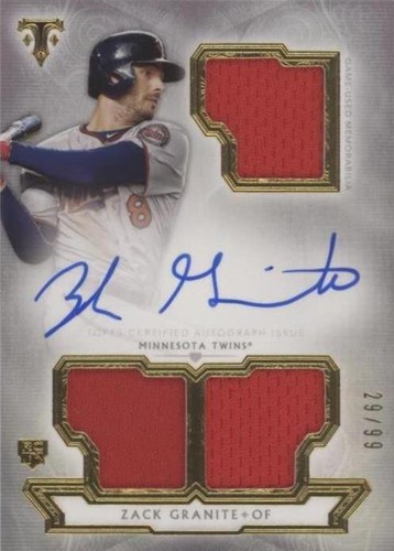 2018 Topps Triple Threads - Zack Granite #RFPAR-ZG