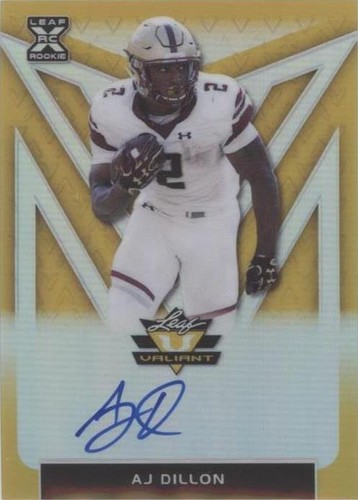 2020 Leaf Valiant A. J. Dillon #BA-AJD