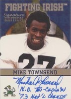 2003 TK Legacy Notre Dame Mike Townsend #FI12